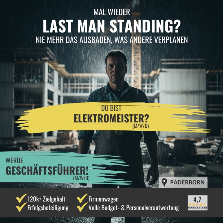 Recruiting-Ad-Beispiel von Fachkraft Jetzt - Kampagne für Industrie und Logistik