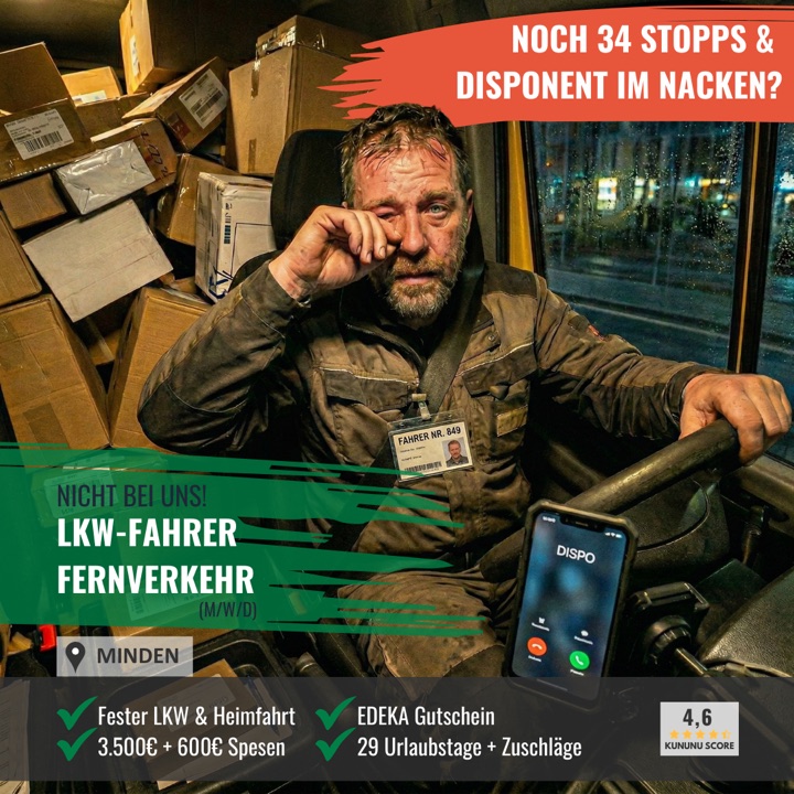 Recruiting-Ad-Beispiel von Fachkraft Jetzt - Kampagne für Industrie und Logistik